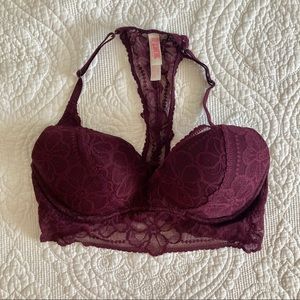 Small, lace padded bralet by Pink Victoria Secret